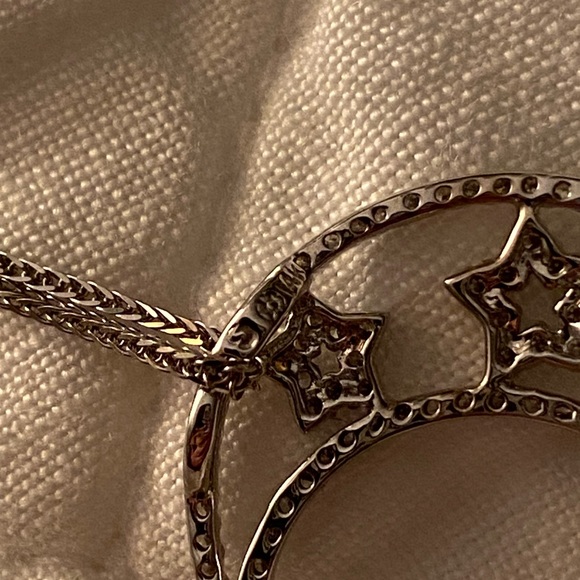 Diamond Moon & Stars Necklace - Picture 5 of 5